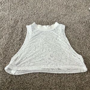 lululemon athletica White Crop Top